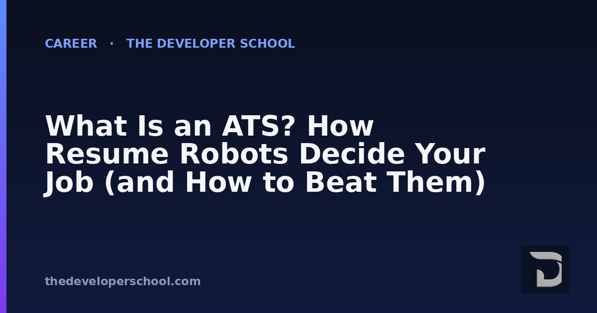 What Is an ATS? How Resume Robots Decide Your Job (and How to Beat Them)
